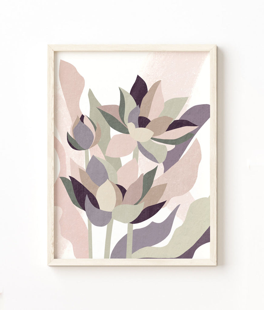 Lotus Abstract Fine Art Print