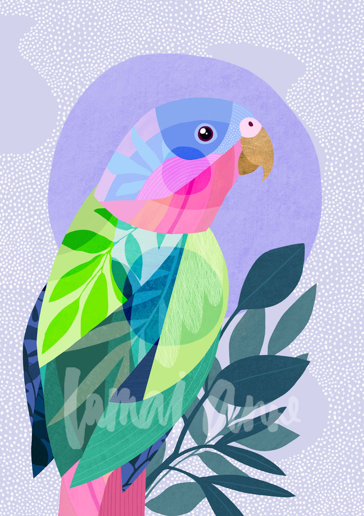 Princess Parrot Fine Art Print